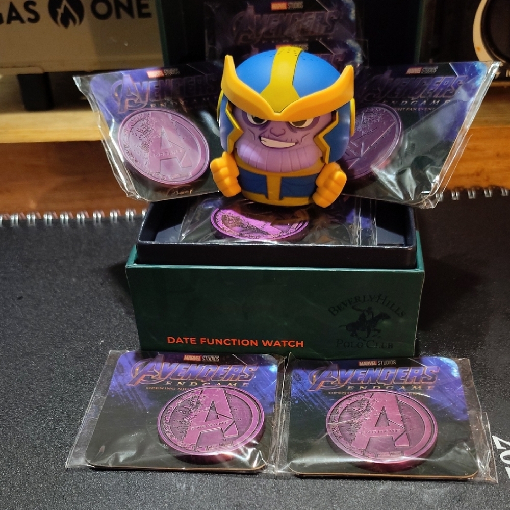 Avengers Endgame 2019 Opening Night Event Promo Coin Purple Token